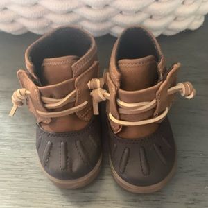 Baby Sperry duck boots - size 2